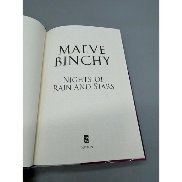 Maeve Binchy Nights Of Rain And Stars Hardcover Book Dust Jacket English READ - Picture 7 of 8